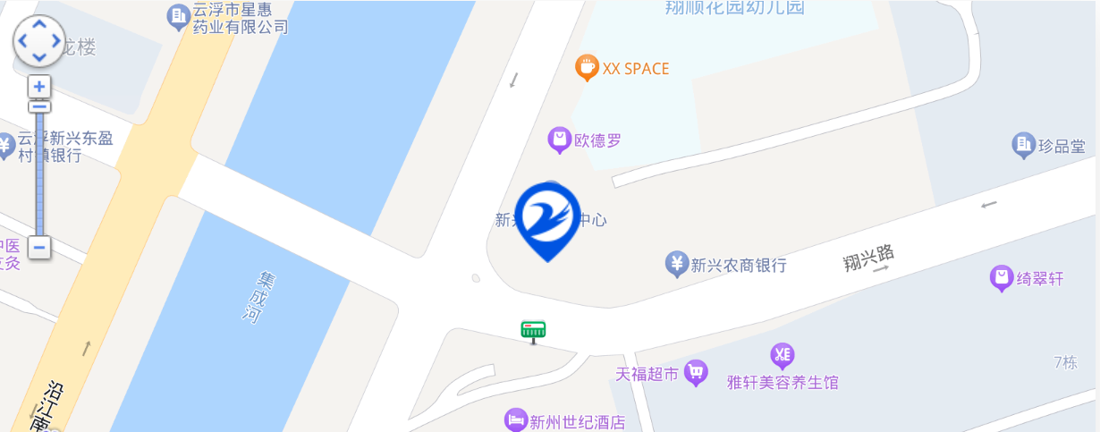 云浮分公司地图